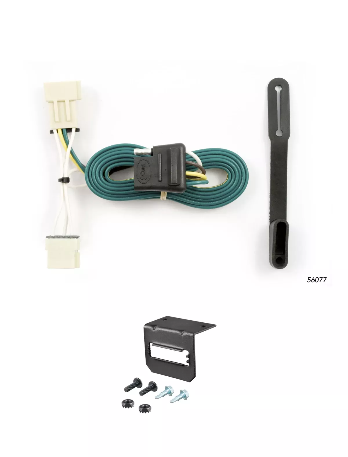 05-07 Buick Terraza CURT 4-flat Plug and Play Trailer Wiring