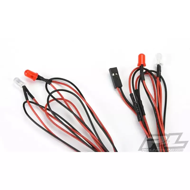 1/10 Universal LED Headlight & Tail Light Kit-Crawlers