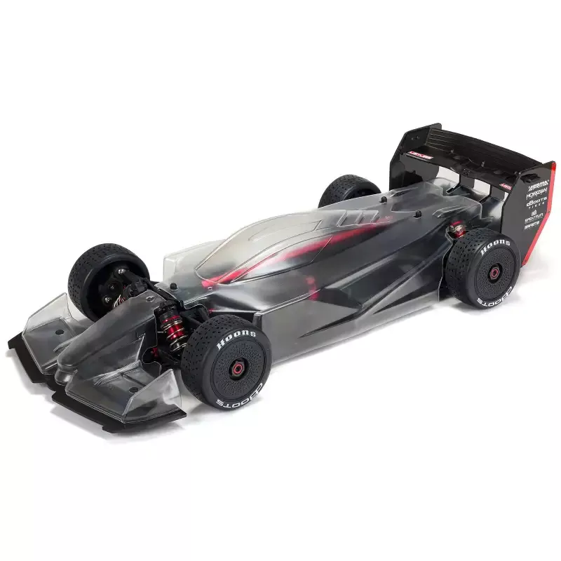 1/7 LIMITLESS V2 Speed Bash Roller Clear (Requires electronics, battery & charger): ARA7116V2