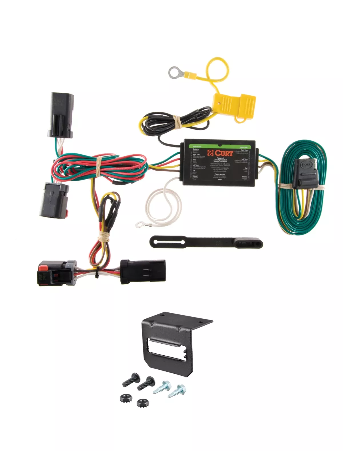 11-14 Chrysler 300 CURT 4-flat Plug and Play Trailer Wiring