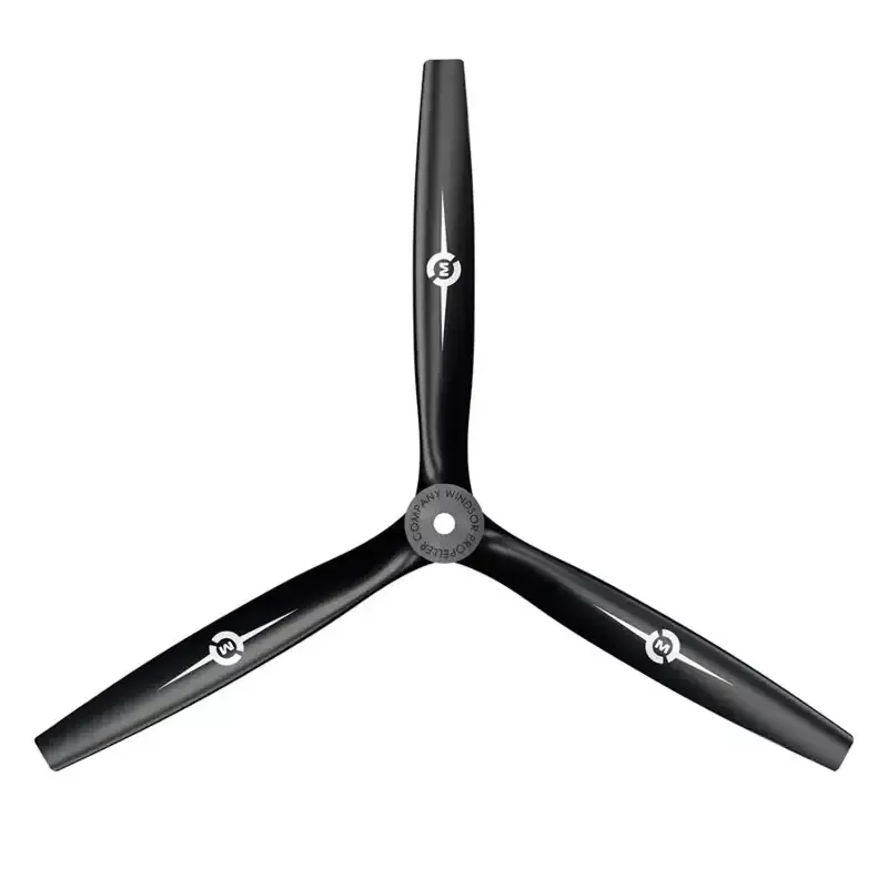 12×6 Glow Nylon Prop, 3-Blade