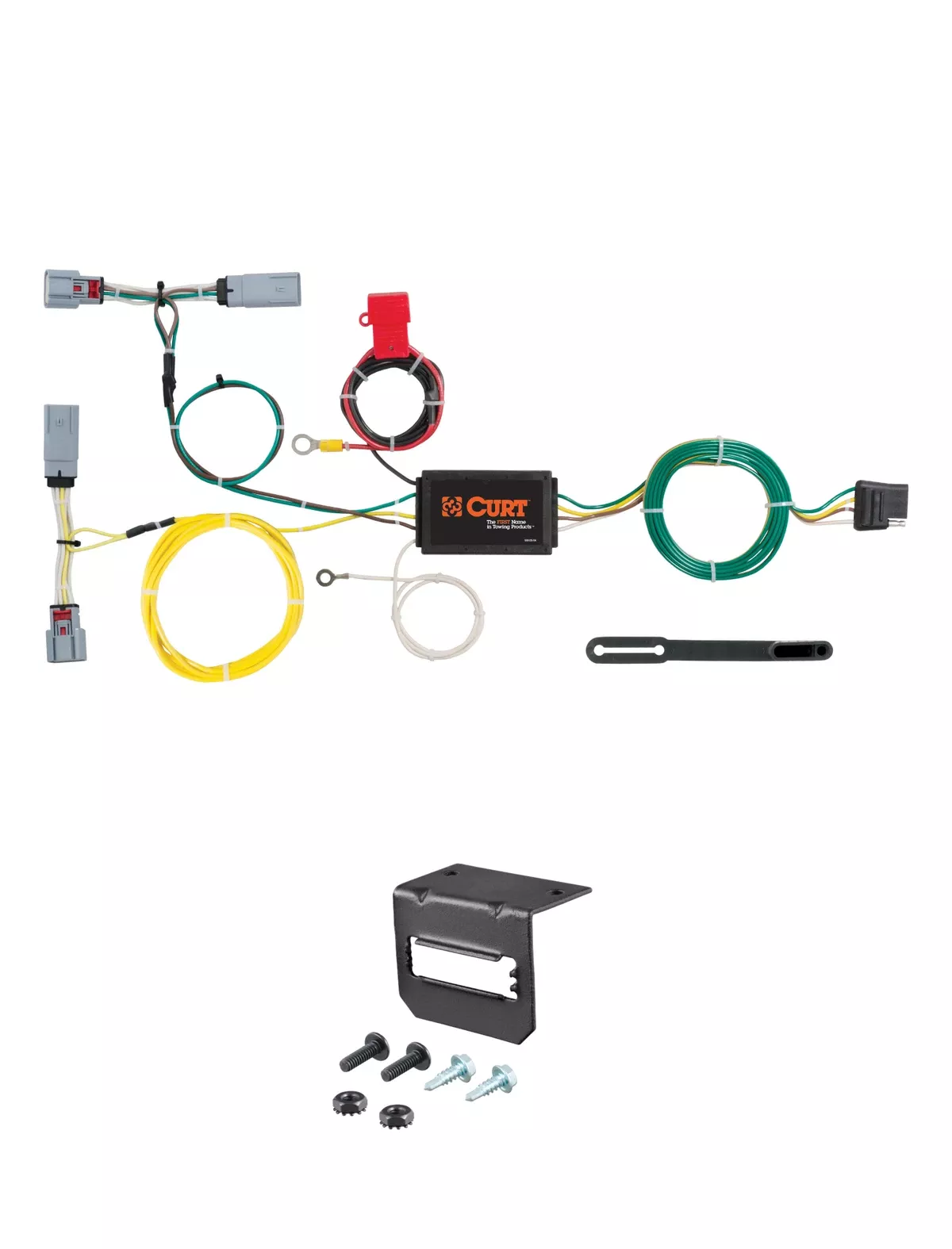15-23 Chrysler 300C CURT 4-flat Plug and Play Trailer Wiring