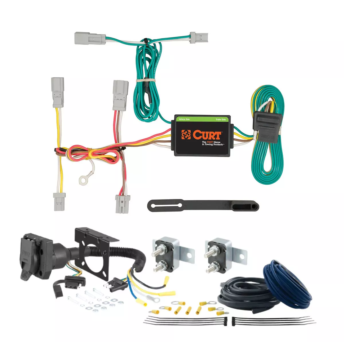 15 - 23 Dodge Challenger Excluding Demon, Hellcat and SRT CURT Trailer Brake Controller 7-Way Upgrade Kit7WK672
