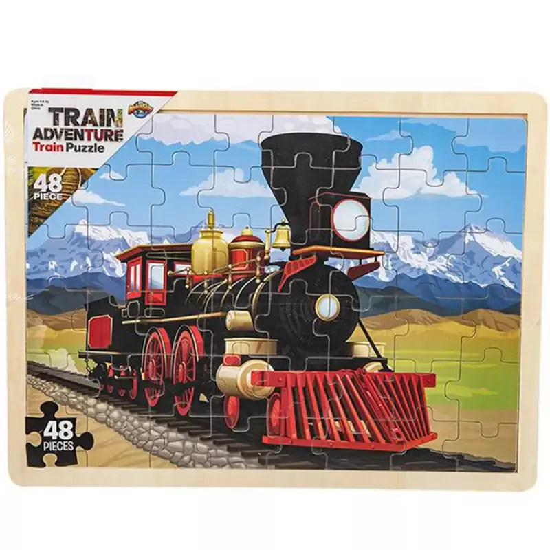 15.75″ x 11.75″ 48PC Train Puzzle