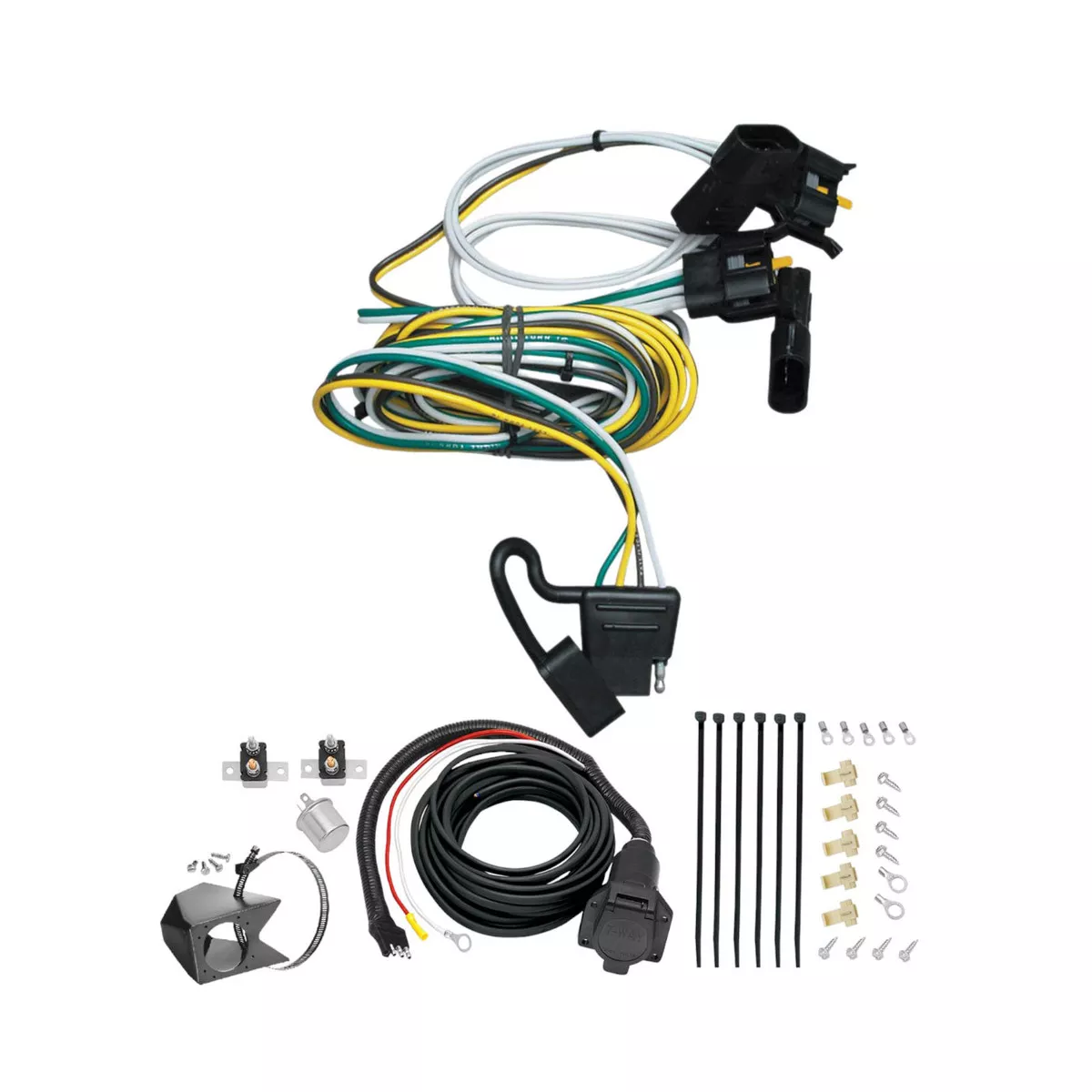 1997-2003 Ford ExpeditionTekonsha Custom 7-Way + Brake Controller Install Kit