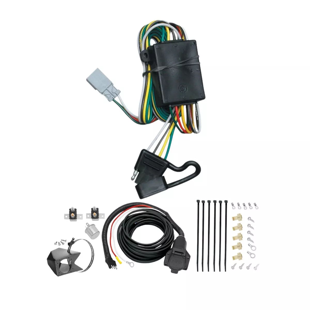 1997-2006 Honda CR-VTekonsha Custom 7-Way + Brake Controller Install Kit