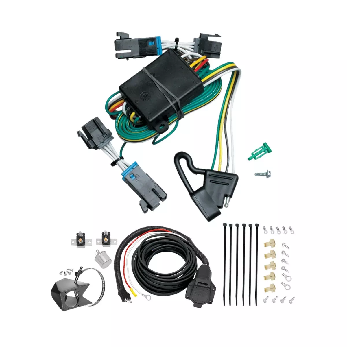2000-2002 Chevrolet Express 2500Tekonsha Custom 7-Way + Brake Controller Install Kit