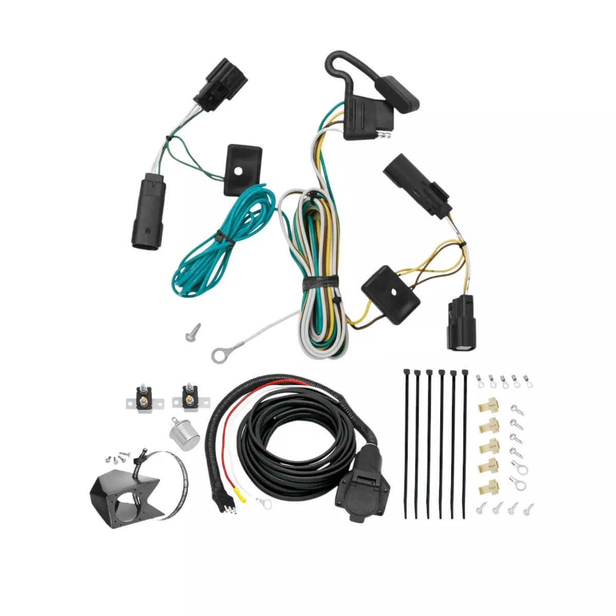 2007-2009 Saturn OutlookTekonsha Custom 7-Way + Brake Controller Install Kit