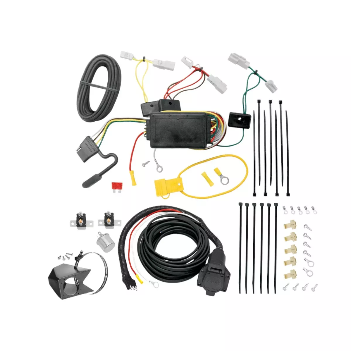 2007-2012 Mazda CX-7Tekonsha Custom 7-Way + Brake Controller Install Kit