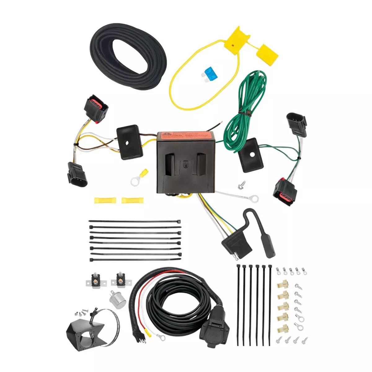 2008-2012 Dodge CaliberTekonsha Custom 7-Way + Brake Controller Install Kit