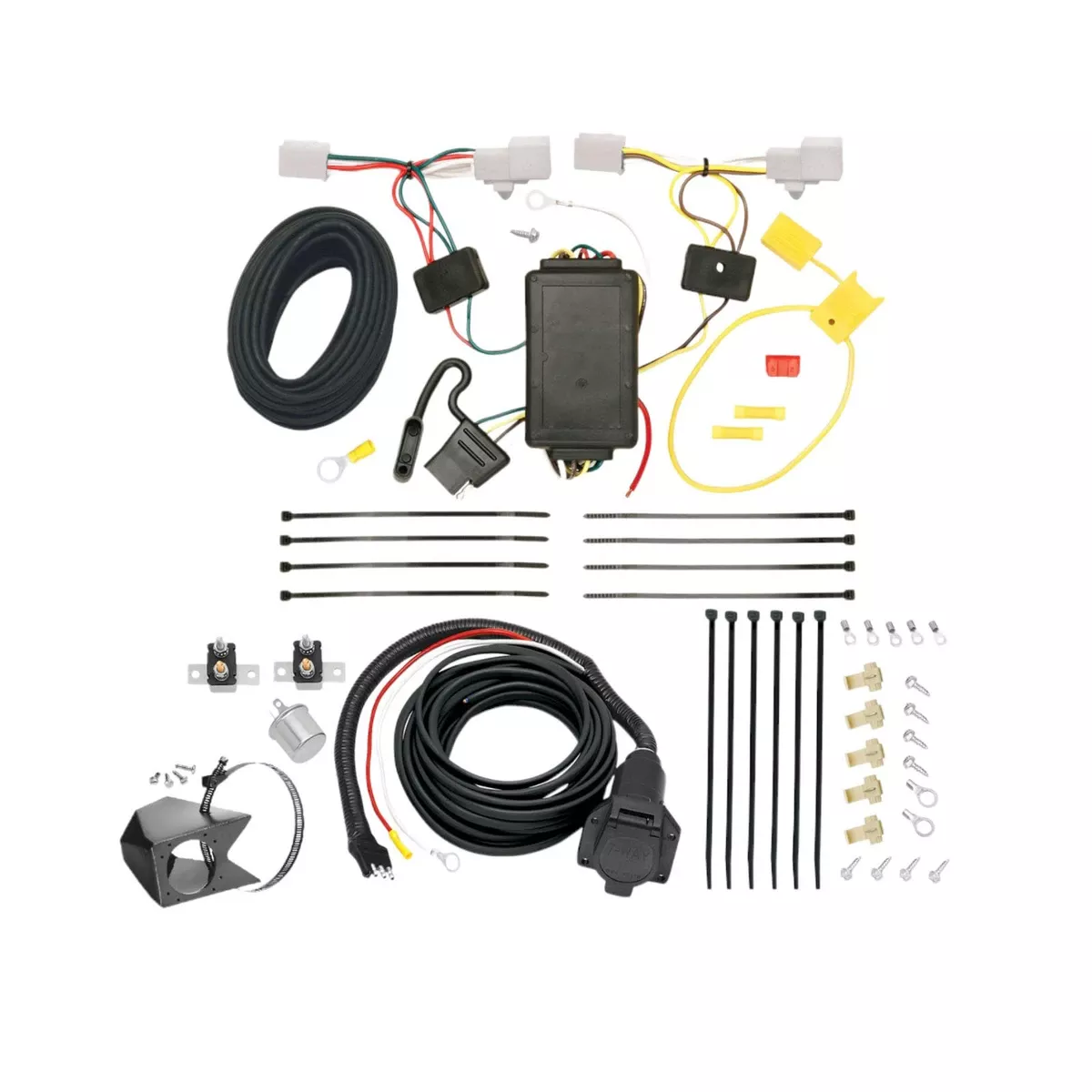 2011-2014 Mazda 2Tekonsha Custom 7-Way + Brake Controller Install Kit