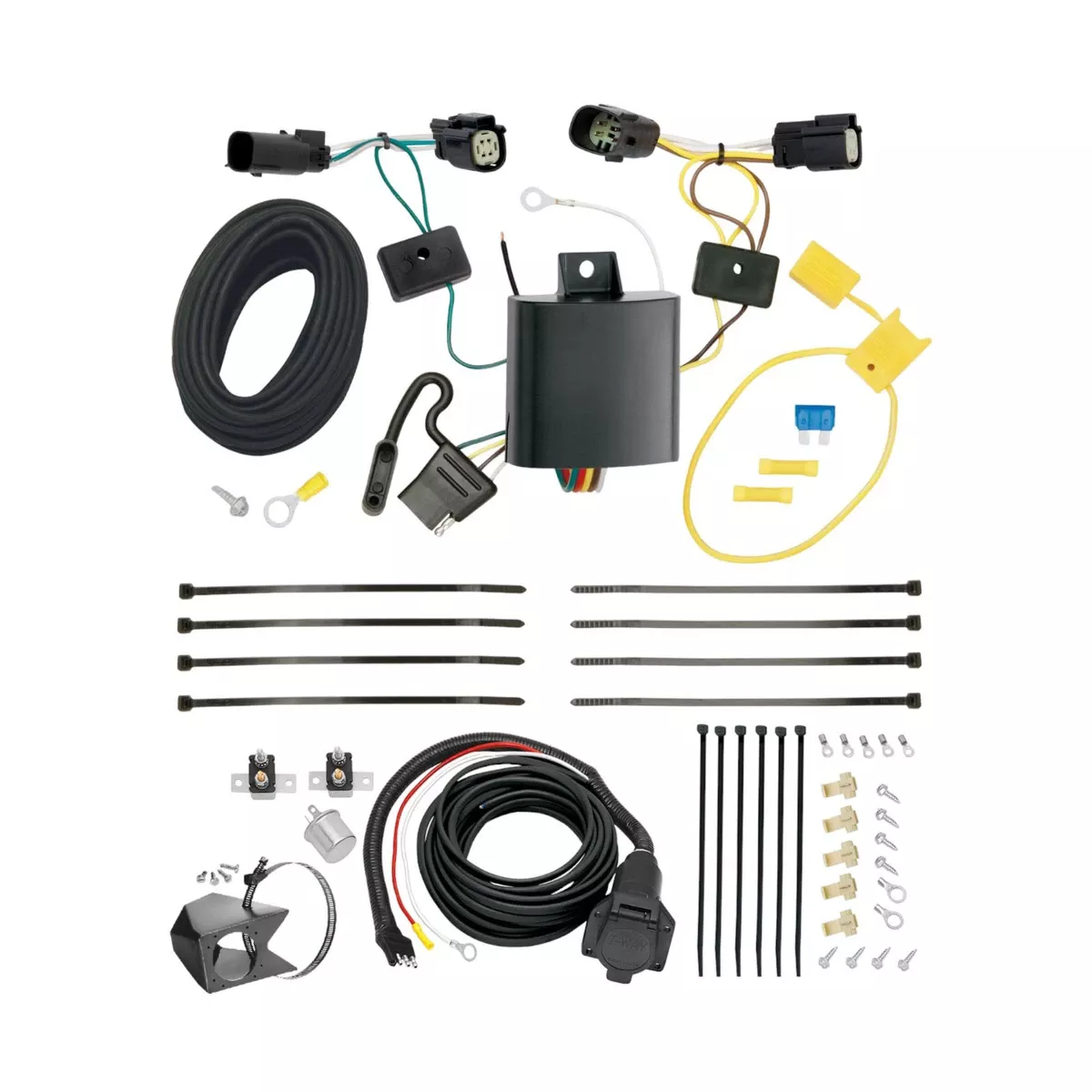 2015-2024 Ford Transit-250Tekonsha Custom 7-Way + Brake Controller Install Kit