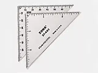 3″ Triangle Ruler