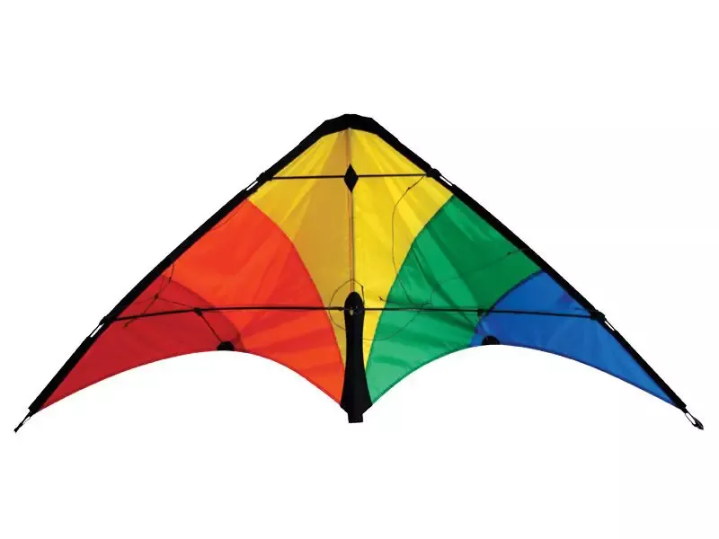 48″ Learn to Fly Stunt Kite: Rainbow