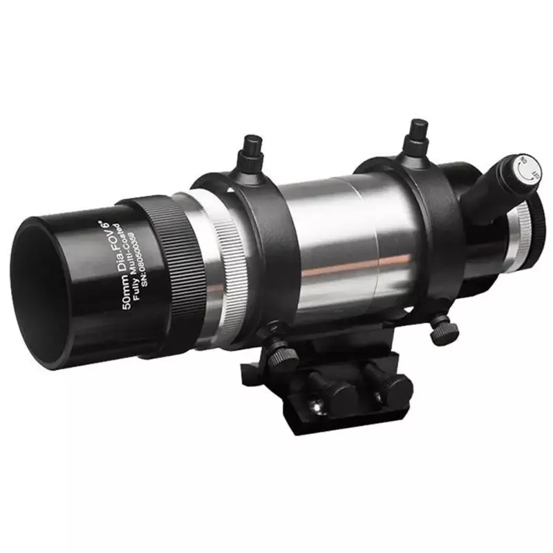 8×50 Straight Through Illuminated Viewfinder with Bracket