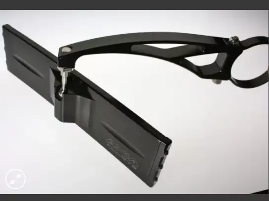 9″ WIDE PANORAMIC REARVIEW MIRROR – 6″ LONG ARM