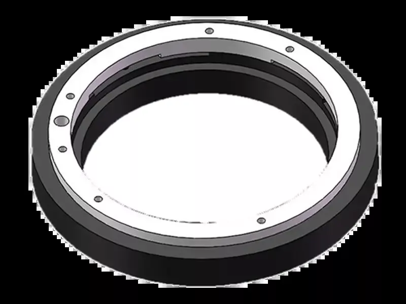 Adapter: 10mm, Back Focus, Medium Sized Camera (M54) to Canon EF Mount