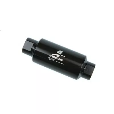 Aeromotive Inline Fuel Filter 100 Micron Black