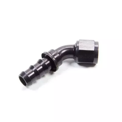 Aeroquip #10 45 Degree Socketless Black