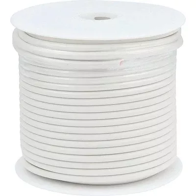 Allstar 12 AWG White Primary Wire 100ft