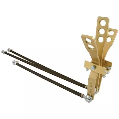 Allstar 3 Lever Shifter Gold