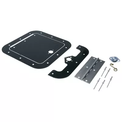Allstar Access Panel Kit ALL18540 Black 6in x 6in