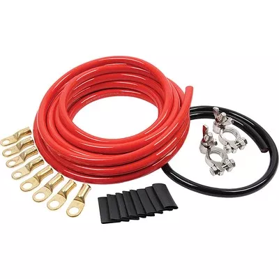 Allstar Battery Cable Kit 2-Gauge 1 Battery