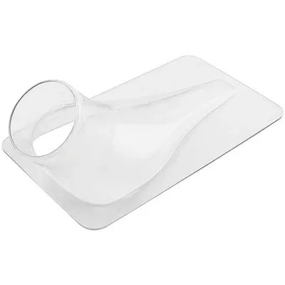 Allstar Brake Duct Teardrop Clear Single Hole