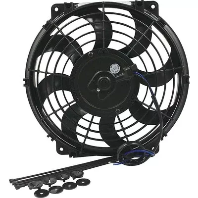 Allstar Electric Fan 10in Curved Blade