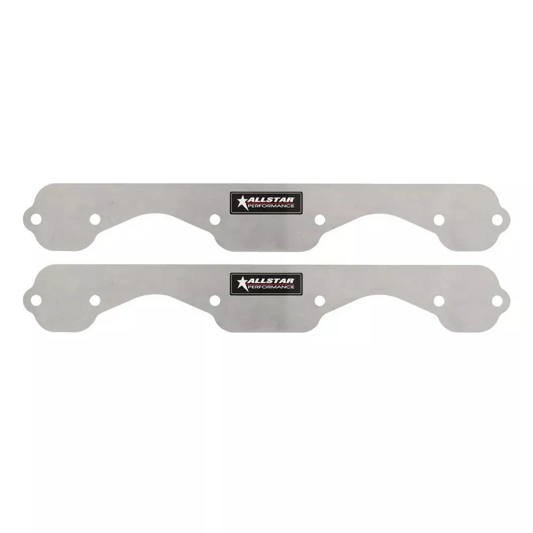 Allstar Exhaust Block Off Plates SBC