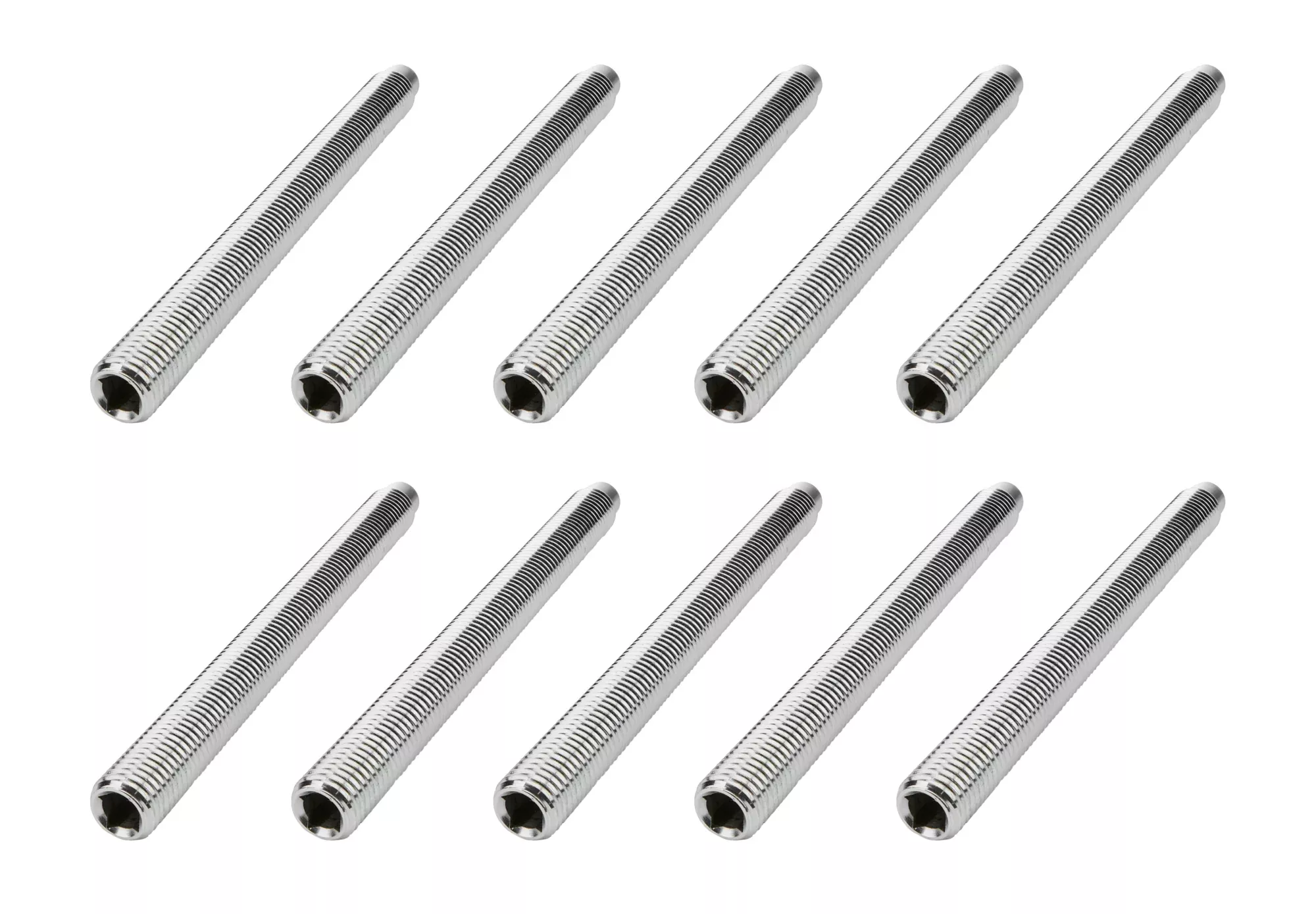 Allstar Performance 11" Steel Weight Jack Bolt - Coarse Thread (10 Pack)