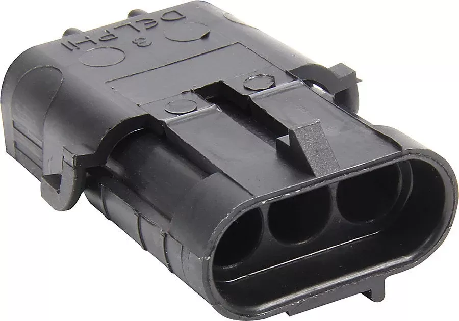 Allstar Performance 3 Pin Weather Pack, Shroud Housing - 10 Pack