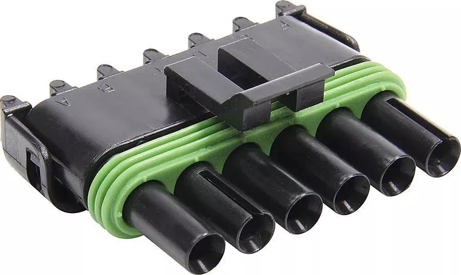 Allstar Performance 6 Pin Weather Pack, Tower Housing - 10 Pack