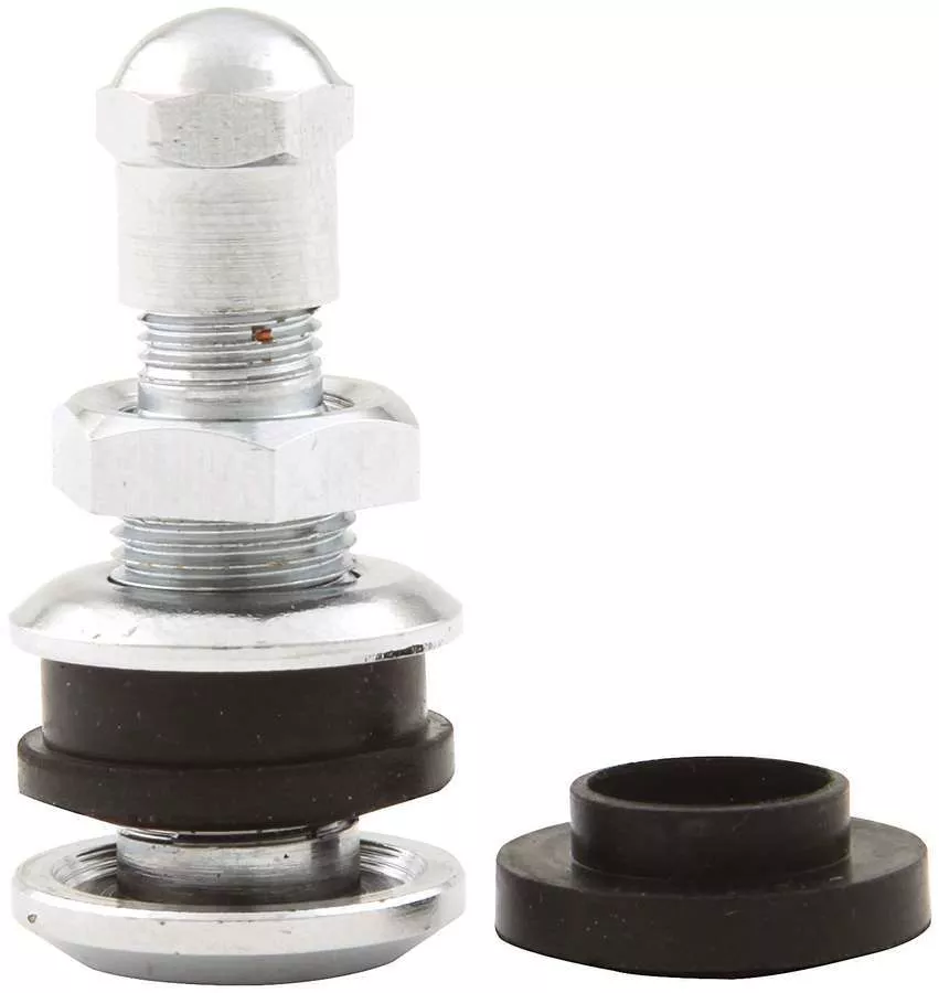Allstar Performance Chrome Valve Stem - Bolt-In (50 Pack)