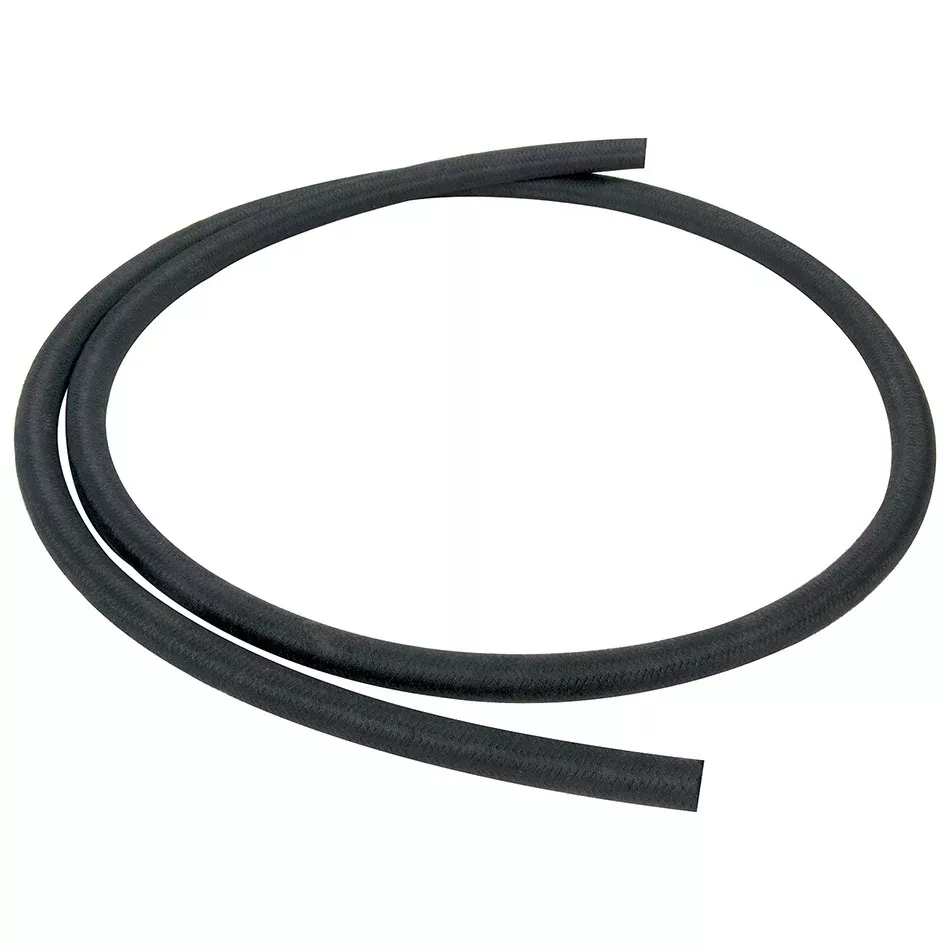 Allstar Performance Power Steering Hose - 6 ft - Braided Nylon / Rubber - Black
