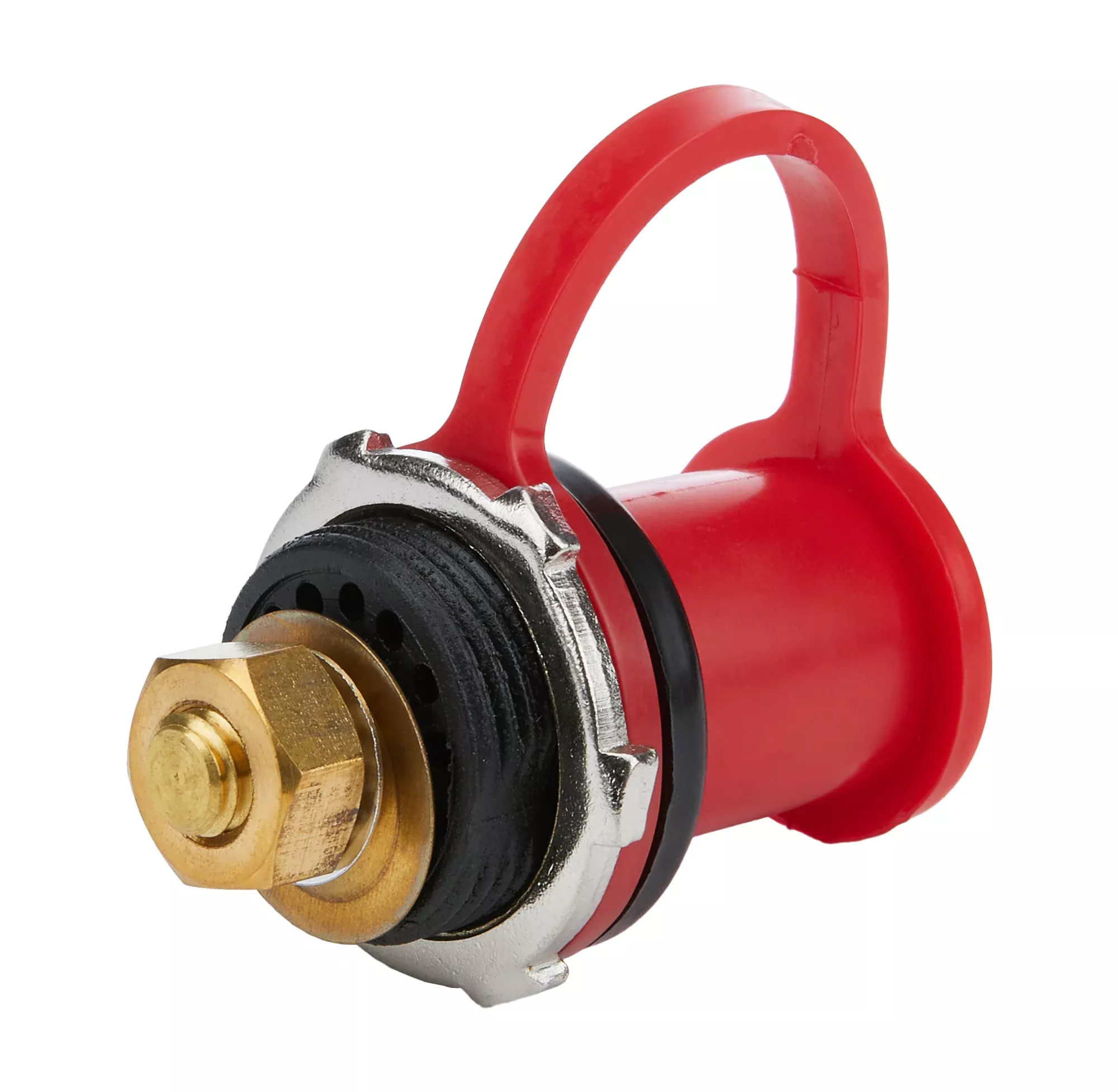 Allstar Performance Remote Battery Terminal - 3/8-16" Stud - Rubber Cap - Red - (Set of 25)