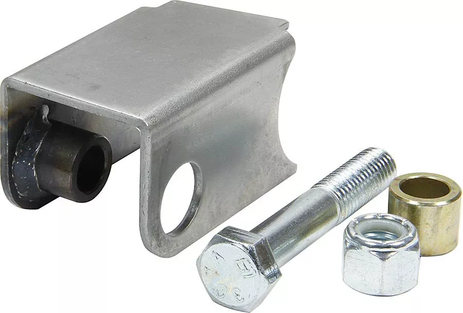 Allstar Performance Shock Bracket w/ Grade 5 Bolt - Lock Nut & Spacer - Right Hand - Notched Style