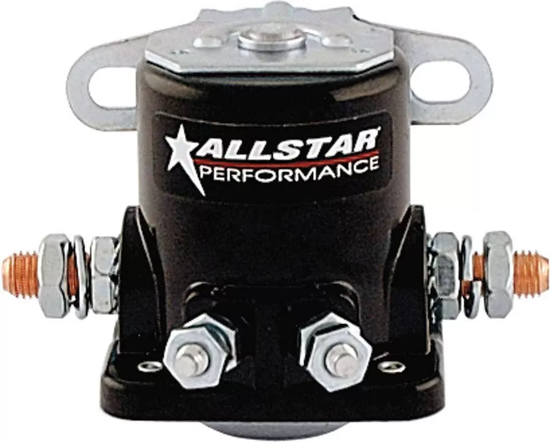 Allstar Performance Starter Solenoid - Ford Style - Black - (10 Pack)