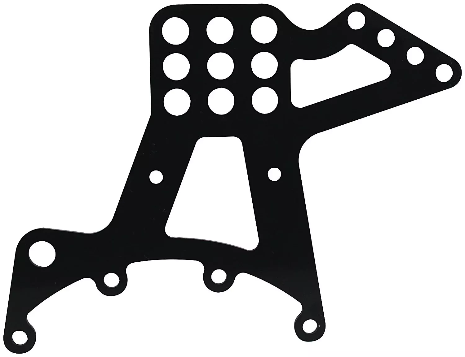 Allstar Performance Steel Upper Link Bracket w/ Multiple Holes (Pair)