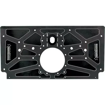Allstar Sprint Rear Motor Plate Black