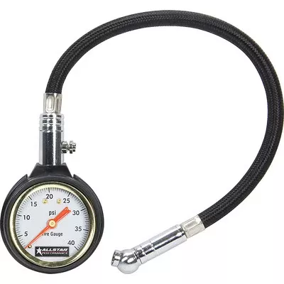 Allstar Tire Pressure Gauge - 0-40 PSI