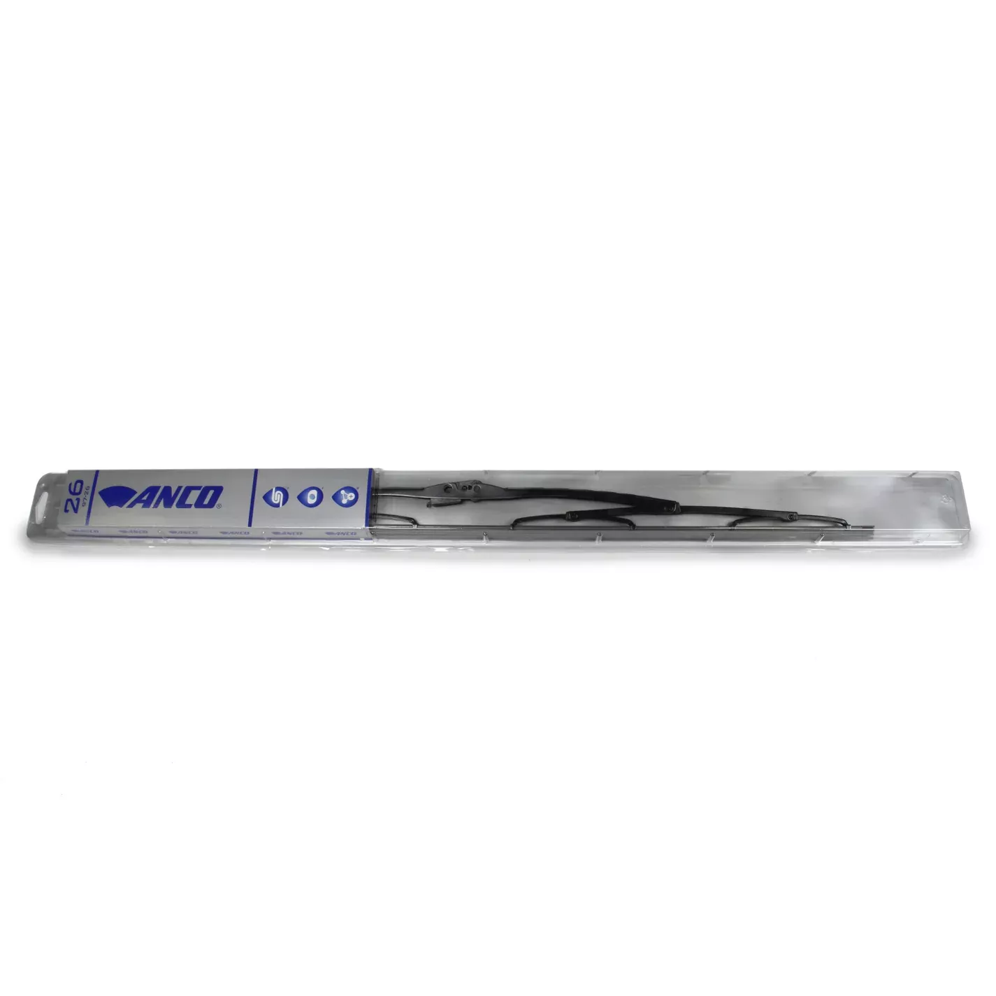 ANCO Aero Advantage Wiper Blade - 26" Long - Rubber - Black