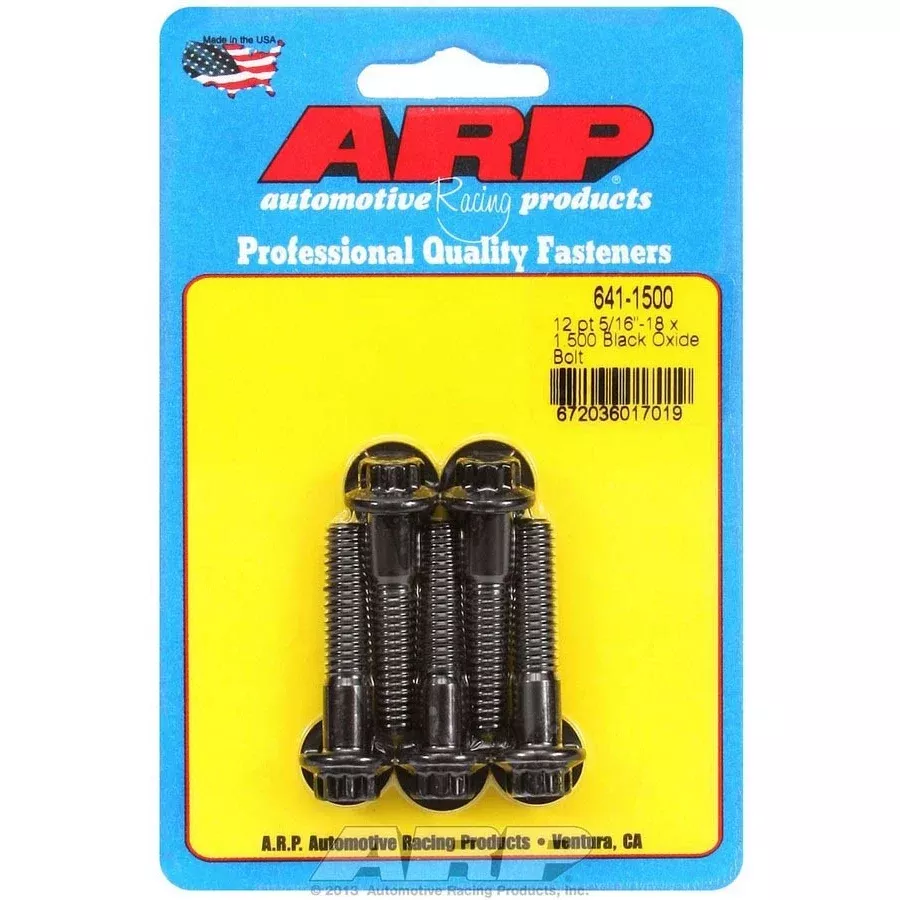 ARP Bolt Kit - 12 Point (5) 5/16-18 x 1.500