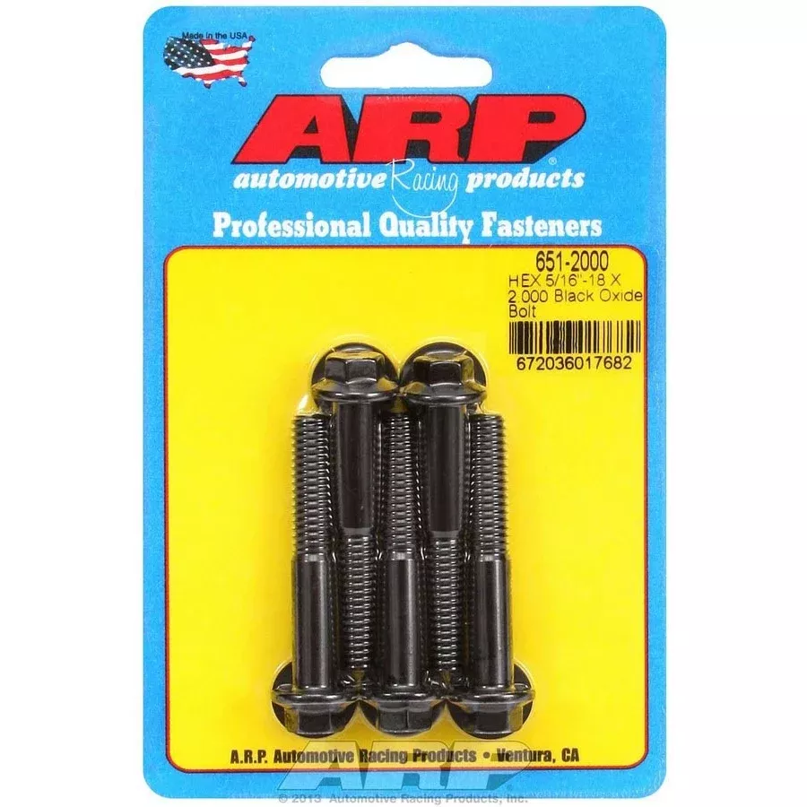 ARP Bolt Kit - 6 Point (5) 5/16-18 x 2.000