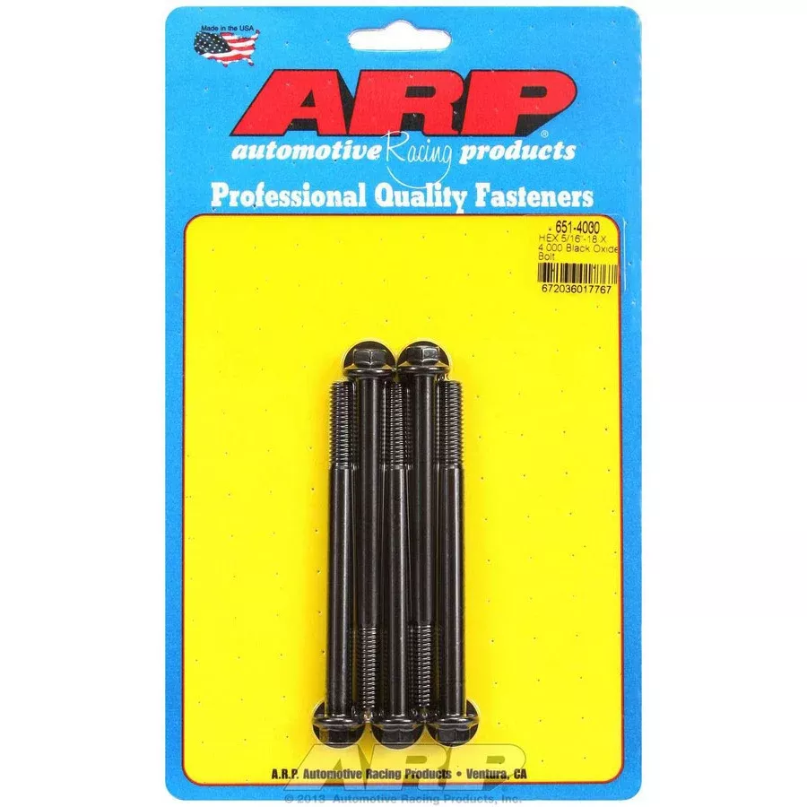 ARP Bolt Kit - 6 Point (5) 5/16-18 x 4.000