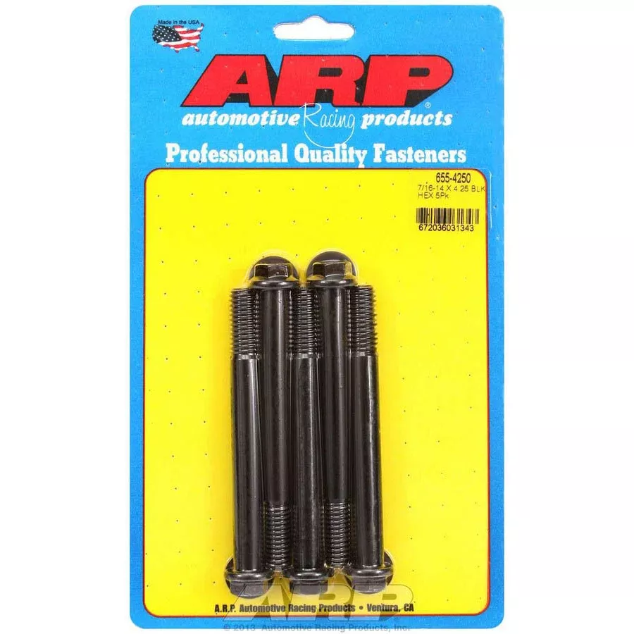 ARP Bolt Kit - 6-Point (5) 7/16-14 x 4.250