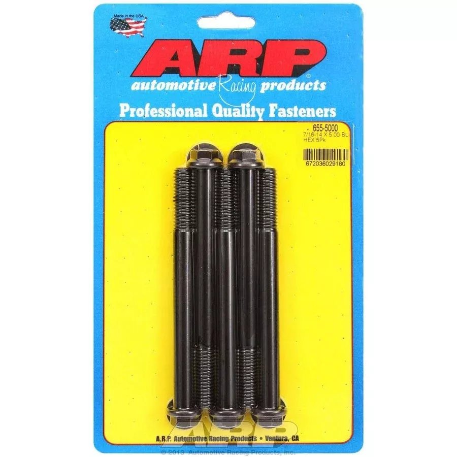 ARP Bolt Kit - 6 Point (5) 7/16-14 x 5.000