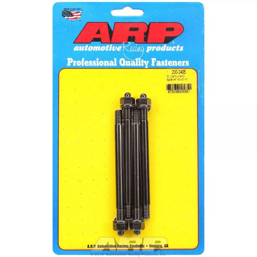 ARP Carburetor Stud Kit - 5/16" x 4.700" - Black Oxide