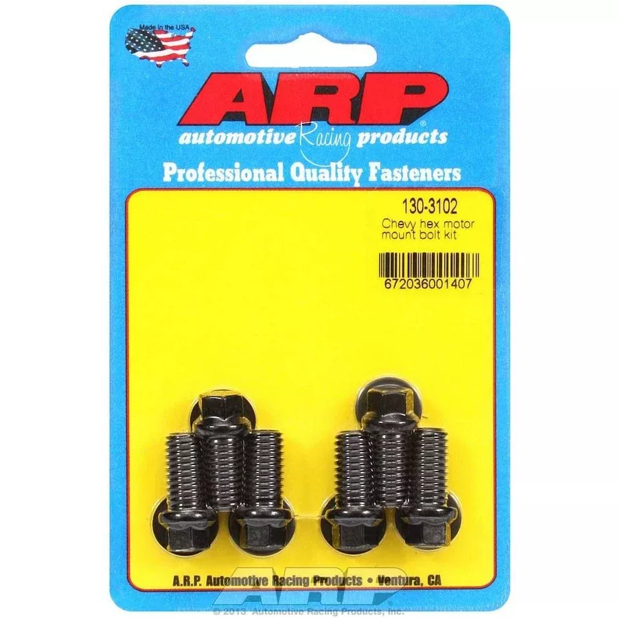 ARP Chevy V8 Motor Mount to Block Bolt Kit - 6 Point