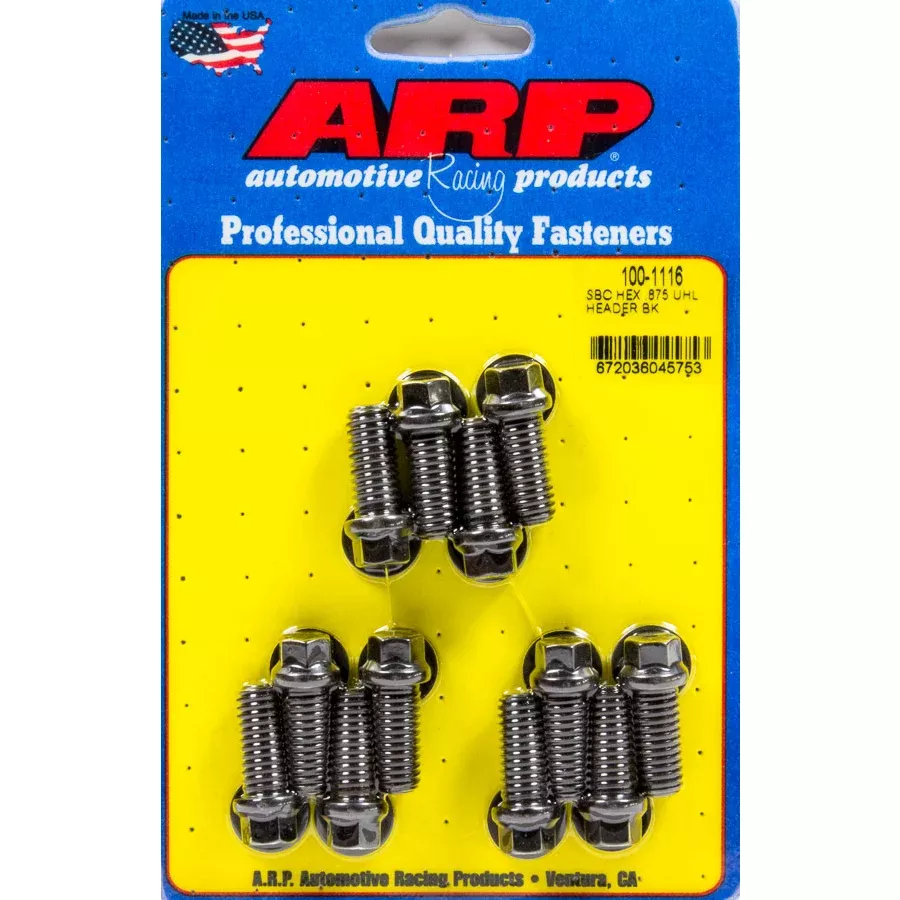 ARP Header Bolt Kit - 6pt. 3/8 x .850 UHL (12)